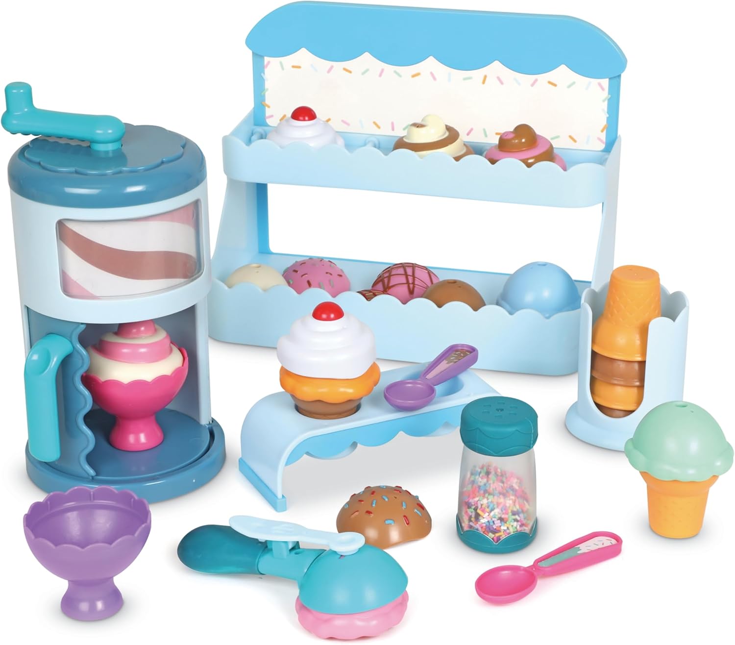 Swirly Scoops Ice Cream Shoppe - Fun Pretend Play Kitchen Set