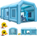 Inflatable Paint Booth 29.5x19.7x13 ft - Portable Car Spray Tent