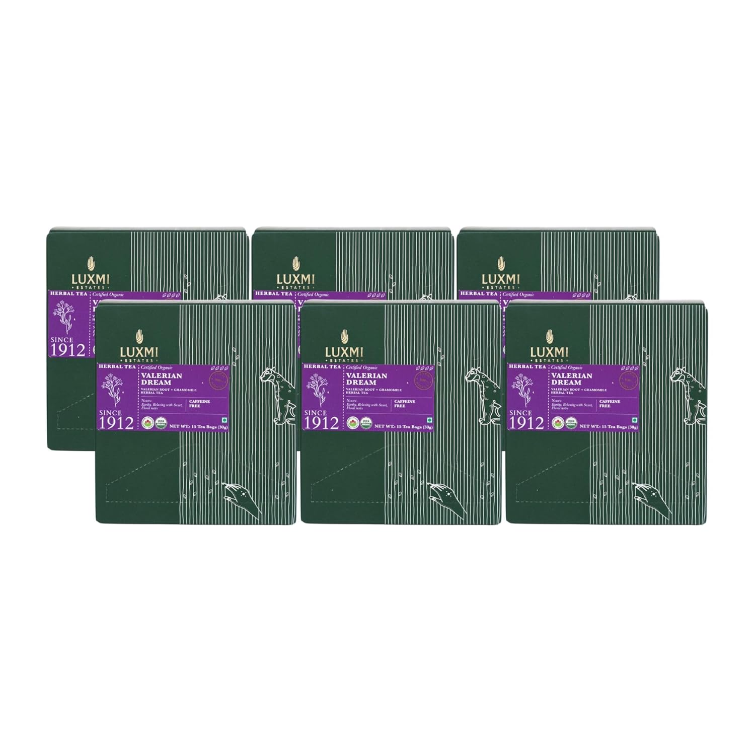 Valerian Dream Organic Valerian Root Tea for Sleep and Relaxation