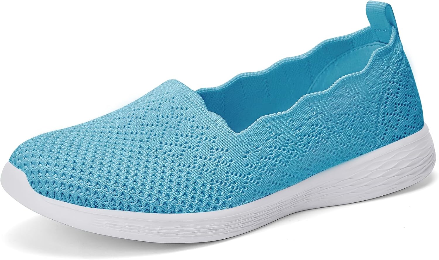 Puxowe Women's Casual Slip on Walking Flat Shoes for Comfort