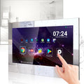 27 in Waterproof Touch Screen Smart Bathroom Mirror TV - Full HD