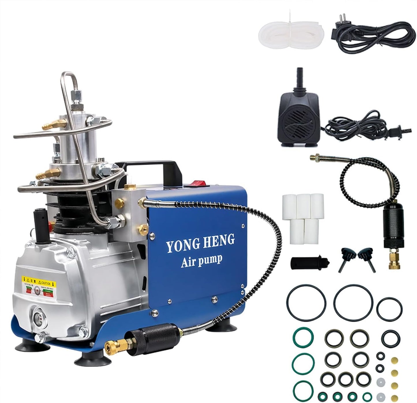 YONG HENG High Pressure Air Compressor Pump - Fast PCP Rifle Filling