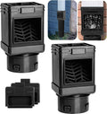 Downspout Filter 2x3 & 3x4 (2-pack) - Easy Install Drain Screen
