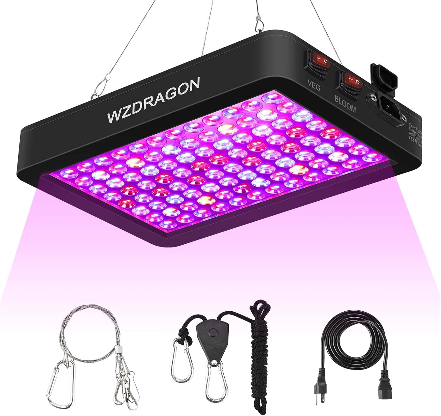 Upgraded BW1000 LED Grow Lights for Indoor Plant Growth
