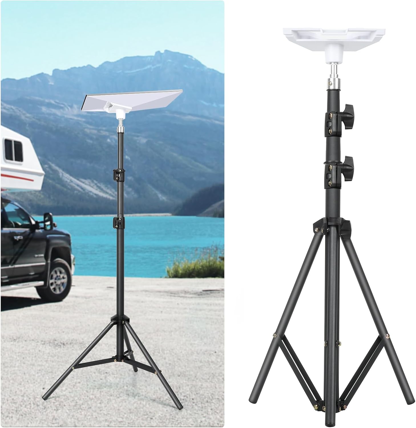 Adjustable Height Mini Starlink Tripod Mount for Optimal Signal