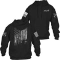 Grunt Style 1776 Flag Hoodie - Comfortable Patriotic Pullover Women's