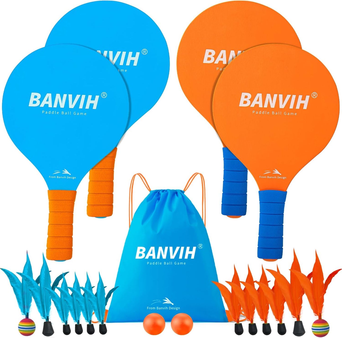 Banvih Badminton Set for Outdoor Games - Fun for All Ages
