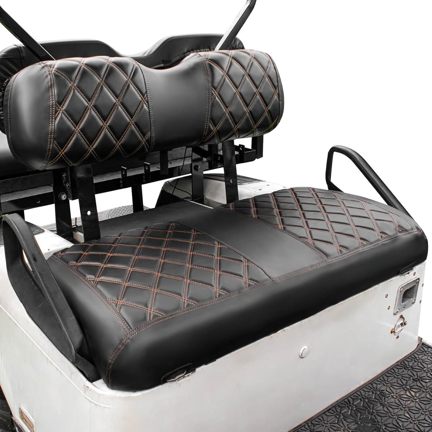 NOKINS Golf Cart Diamond Seat Covers Kit for EZGO TXT RXV