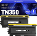 TN350 Toner Cartridge Black 2-Pack for Brother Printers