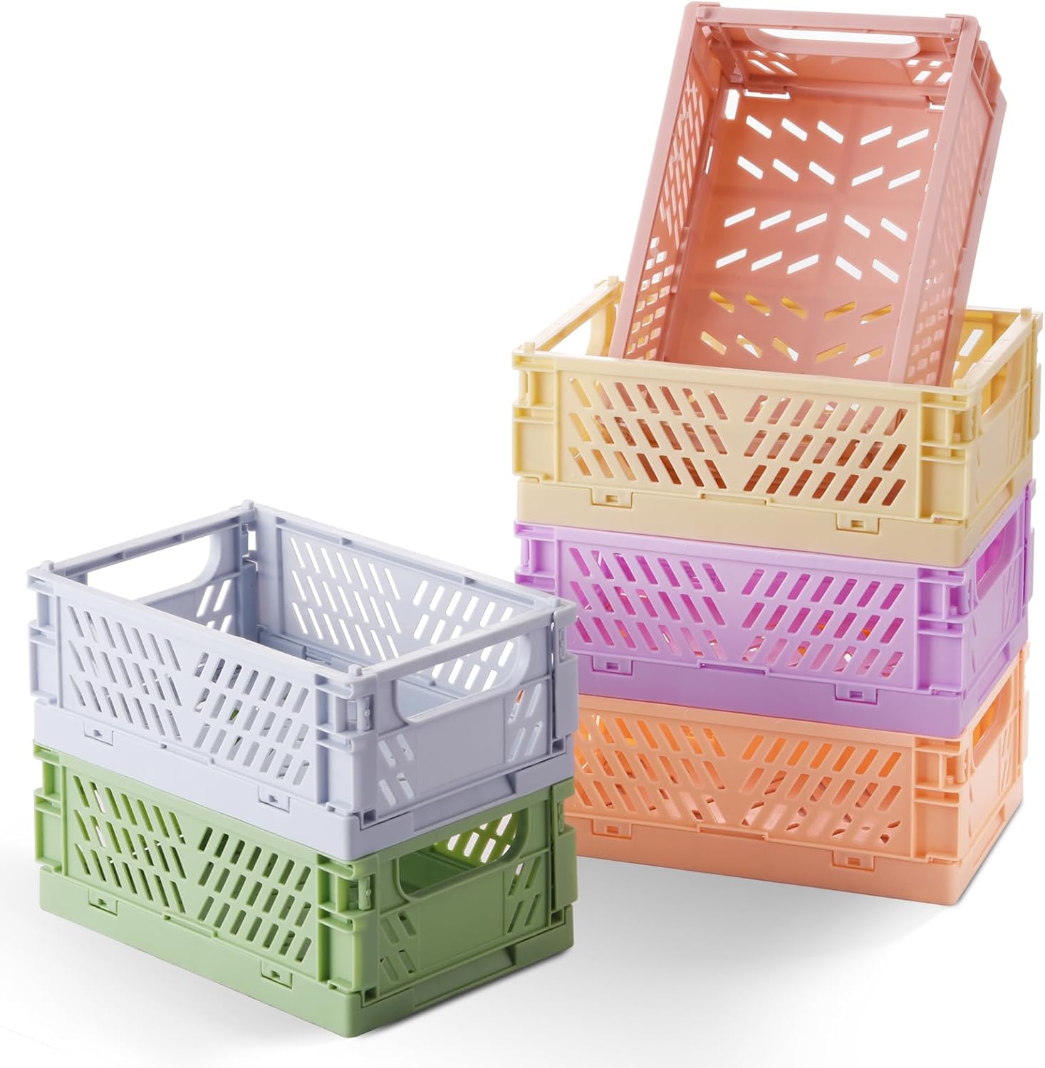 Space-Saving Collapsible Storage Baskets by HUUSMOT