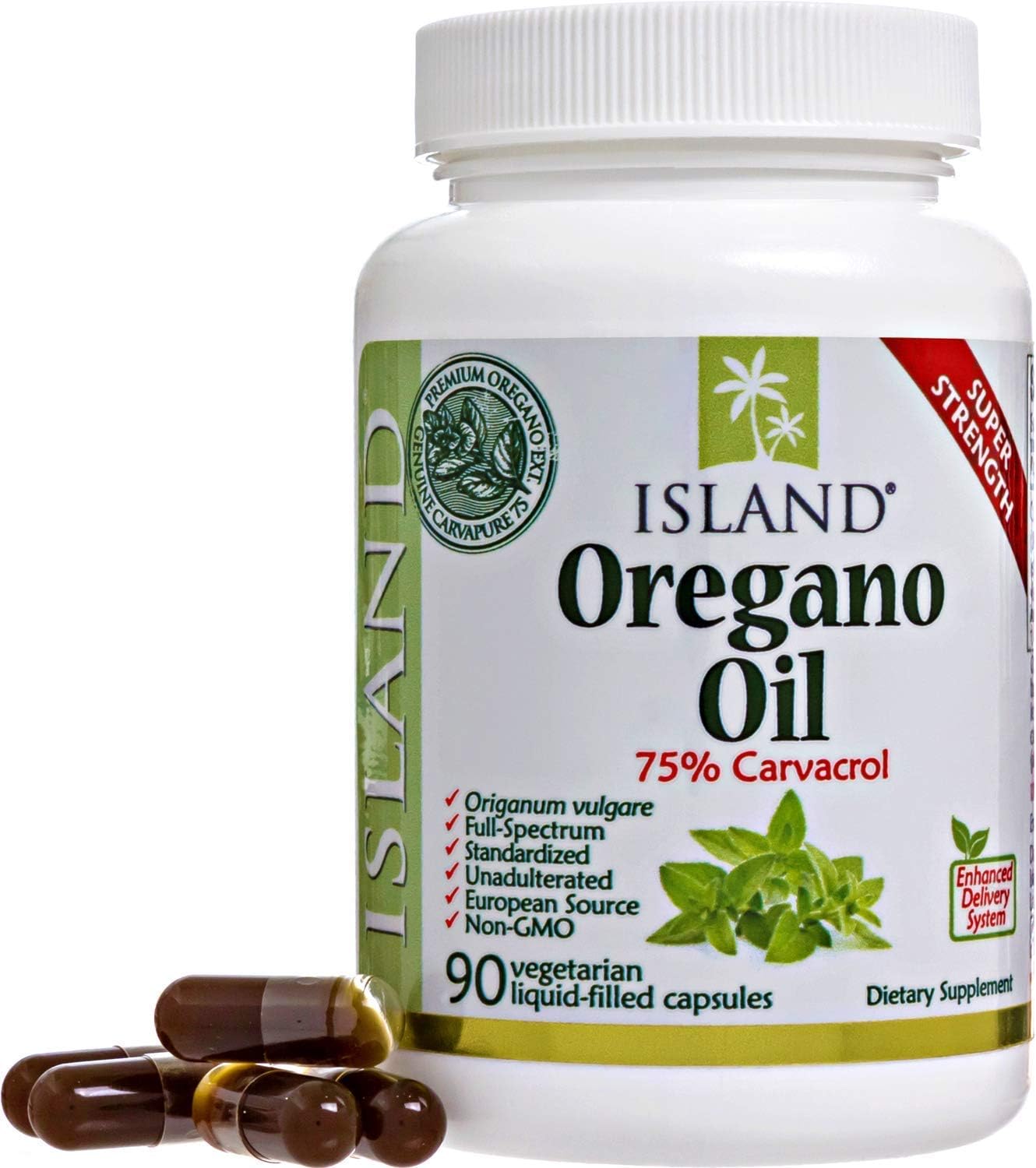 Organic Oregano Oil Capsules for Immune Support and Wellness