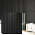 Art3d Slat Wall Panel 3D Fluted Textured Panel - Cover 32 Sq.Ft
