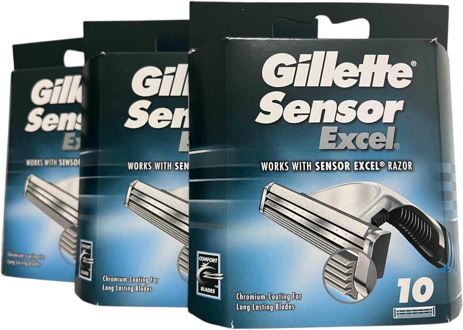 Gillette Sensor Excel Razors - Precision Shaving for All Areas