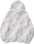 Lauweion Women Camo Fleece Oversized Hoodie - Cozy Everyday Layer