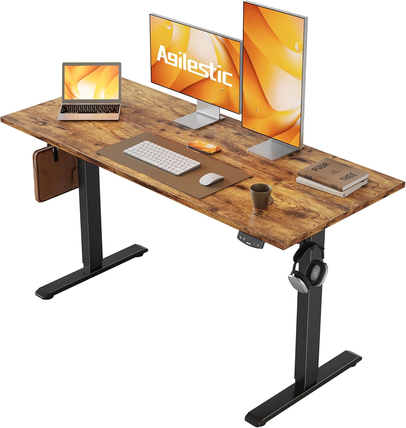 Height-Adjustable Electric Standing Desk for Ergonomic Work