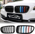 F10 Grille Front Kidney Color Grill Compatible with 2010-2017 BMW 5