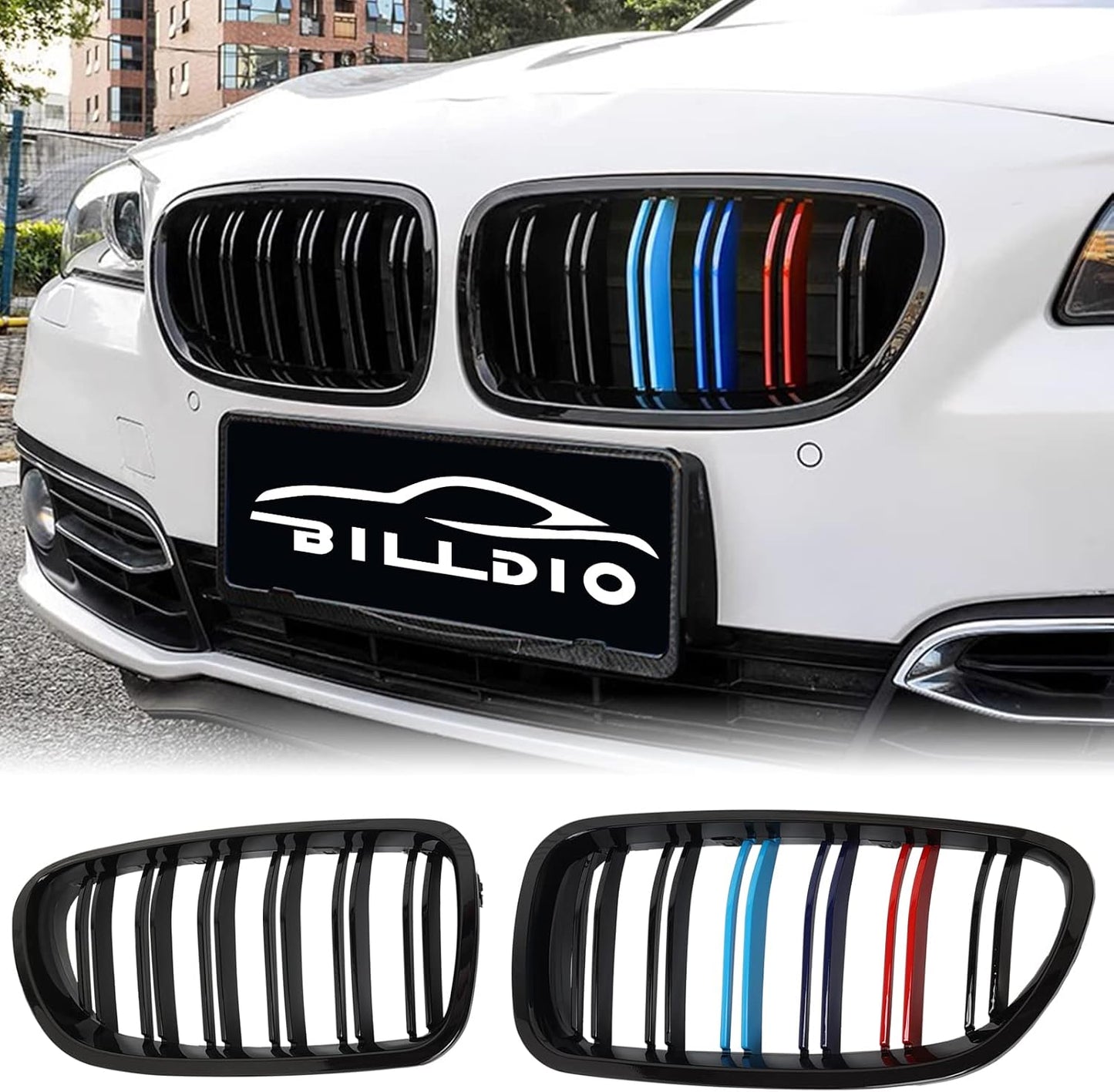 F10 Grille Front Kidney Color Grill for 2010-2017 BMW 5 Series