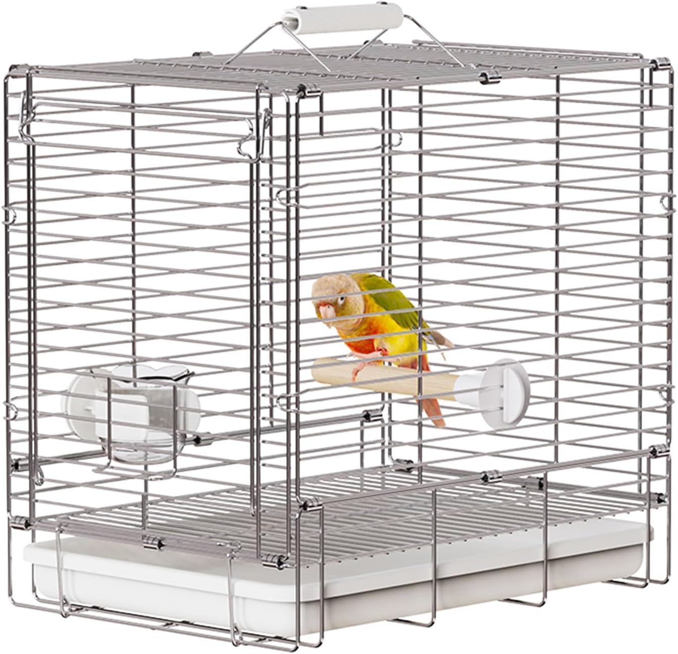 Bird Carrier Travel Cage - Portable Folding Bird Cage for Travel