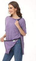 Unisex Post Shoulder Surgery Snap Tearaway Shirt - Adaptive Comfort