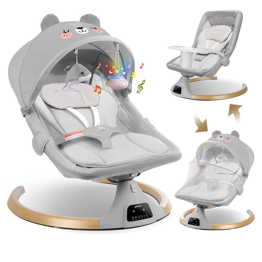 Bolilong 3-in-1 Baby Swing with Bluetooth & Remote