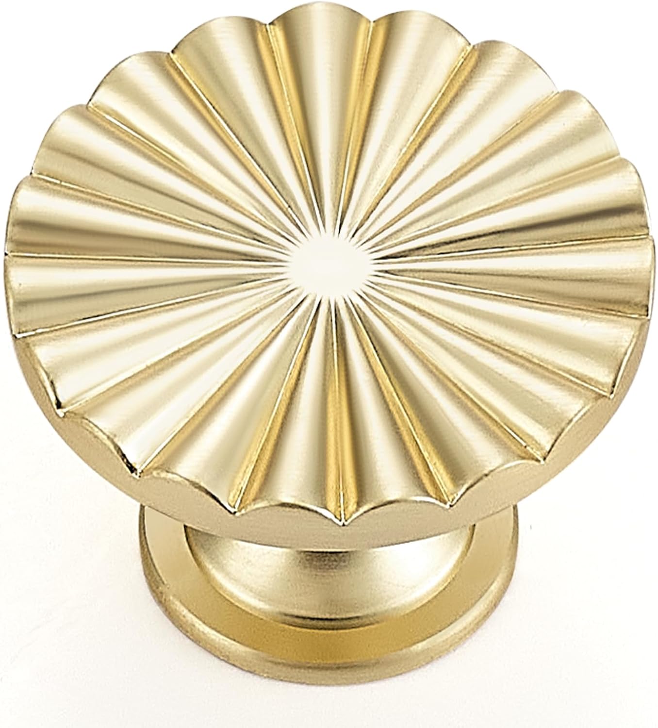 20 Pack Gold Cabinet Knobs Brushed Brass Vintage Drawer Pulls