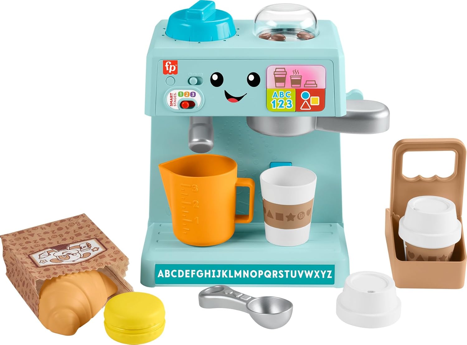 Fisher-Price Toddler Toy Laugh & Learn Coffee Cafe Playset