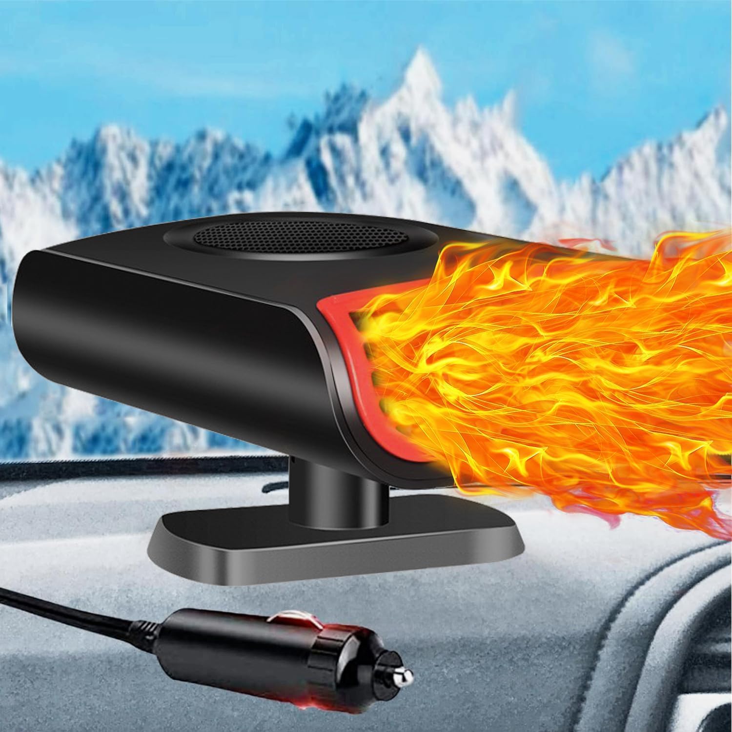 Instant Warmth: Portable 12V Car Heater