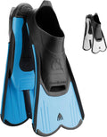 Cressi Short Full Foot Pocket Fins for Swimming and Training - Light