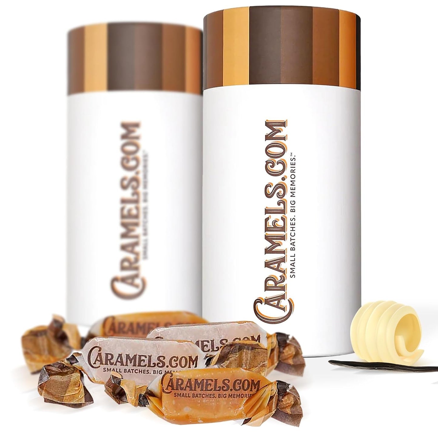 Sea Salt and Butter Caramels Duo Pack - Soft Chewy Treats