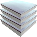 Gel Memory Foam Couch Filler 4 in x 24 in x 72 in - 4 Pack