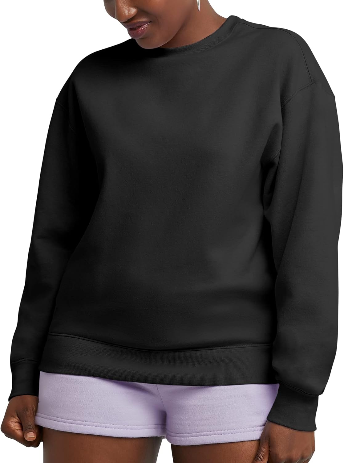 Hanes Women's Plus Size Fleece Sweatshirt - Ultimate Comfort