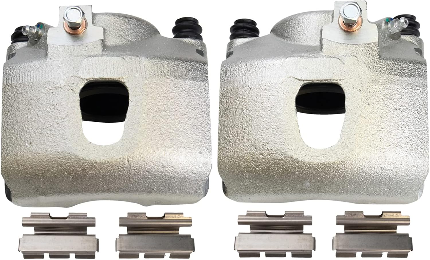 TRQ Front Brake Caliper Set for 1994-1996 Ford Bronco & More