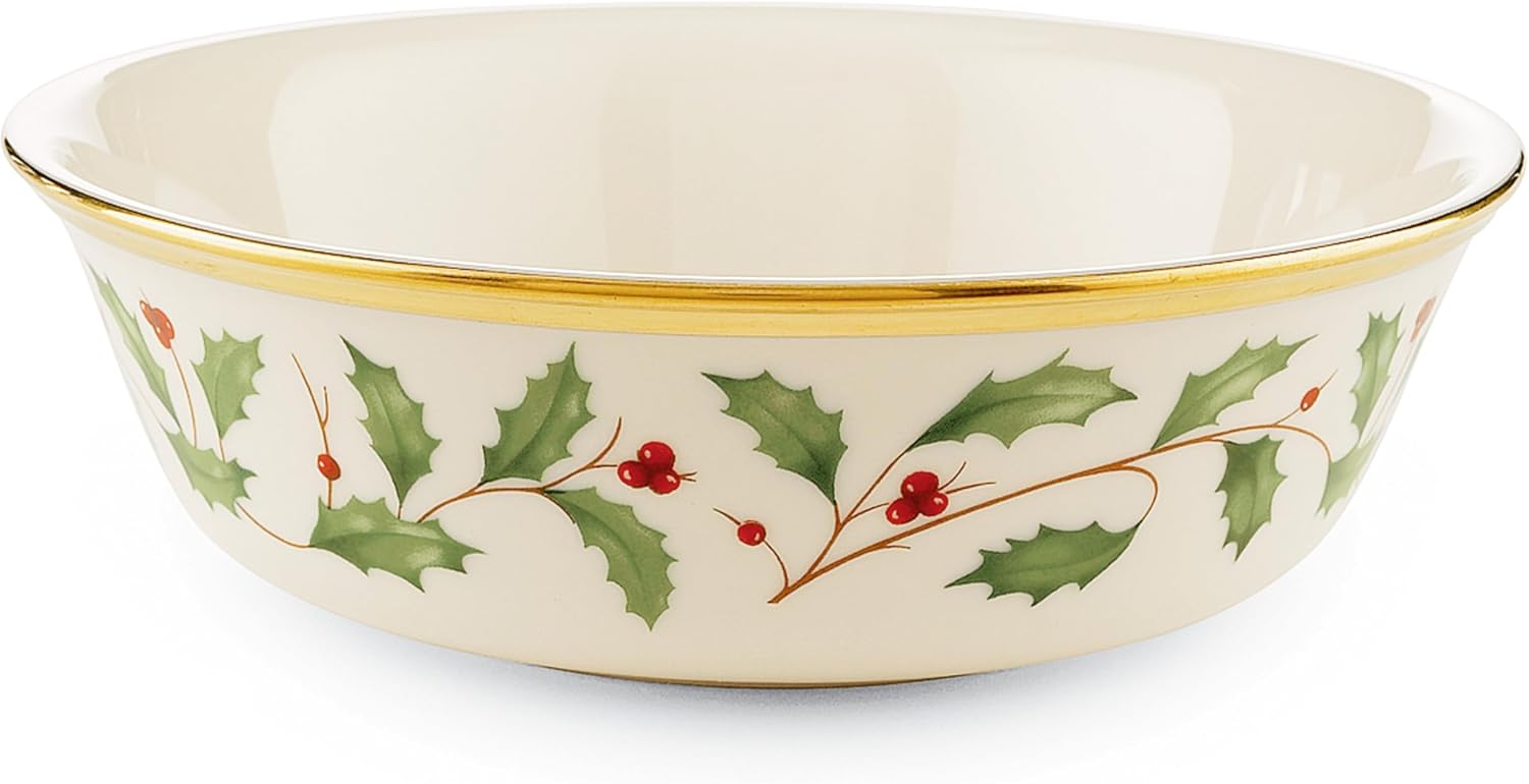 Lenox Holiday All-Purpose Bowl for Christmas Dinnerware
