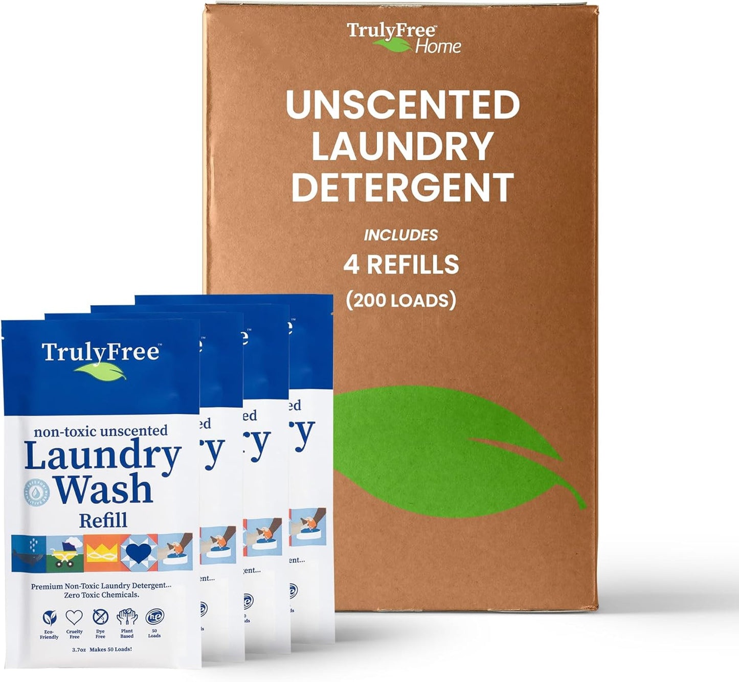 Laundry Wash Detergent for Sensitive Skin - Gentle & Safe