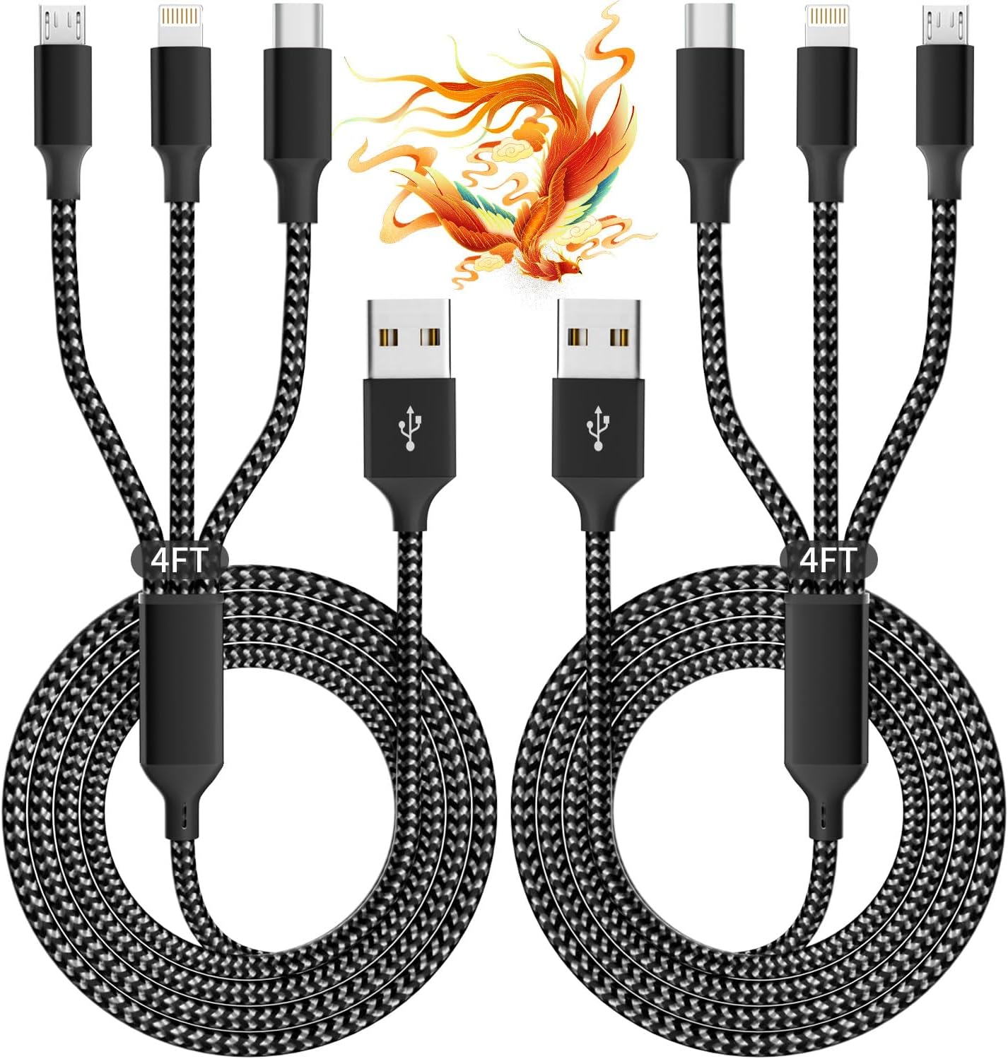 IDISON Multi Charging Cable Duo: Fast Universal Charging