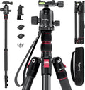 SmallRig CT-20 Camera Tripod 78.7in Foldable - Versatile 2in1