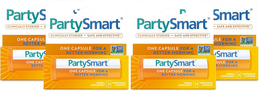 PartySmart Capsules for Alcohol Breakdown and Liver Support