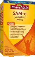 SAM-e 200 mg Complete Mood Support - 30 Day Supply