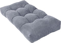 Bench Cushion 36 Inch Chenille Fabric Long Seat Cushion - Soft Support