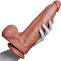 3.1ft Diameter Huge Dildo 13ft PVC with Strong Suction Cup - Deep Fill