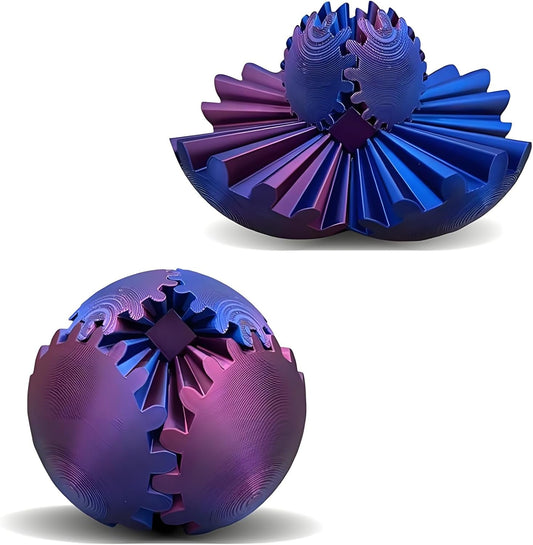 Stress-Relieving 3D Gear Spin Fidget Spinner