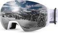 Review FEISEDY Frameless Magnetic Ski Goggles - 100% UV Protection