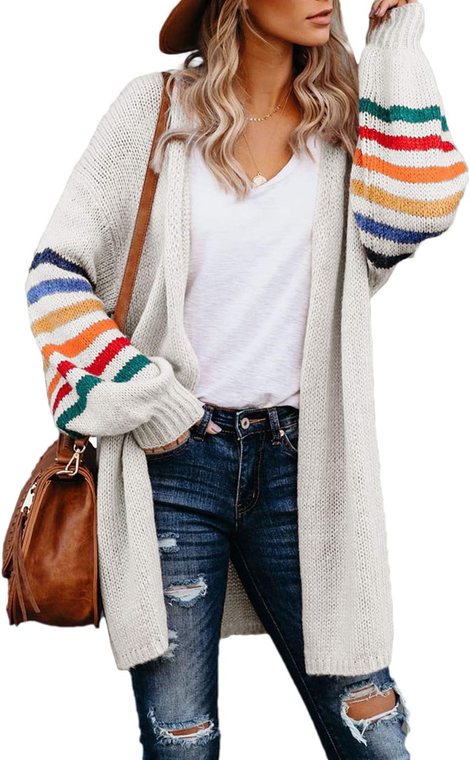 Dokotoo Women's Long Open Front Cardigans for Stylish Comfort