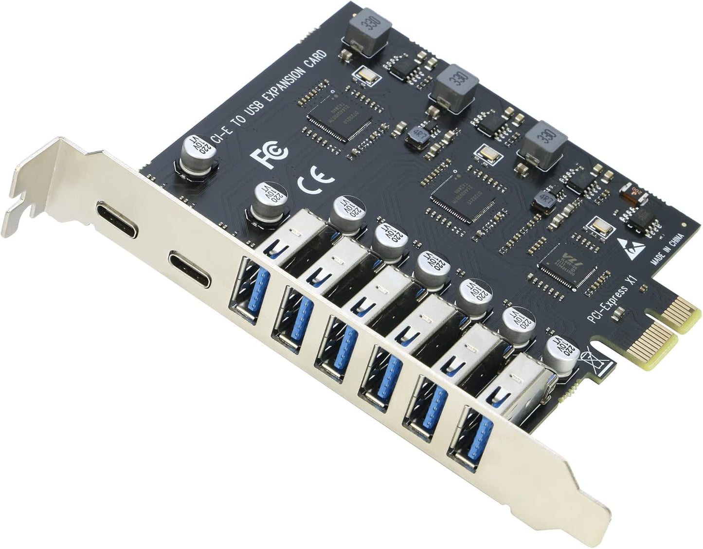 USB 3.0 PCIe Card for Fast Data Transfer and Expansion