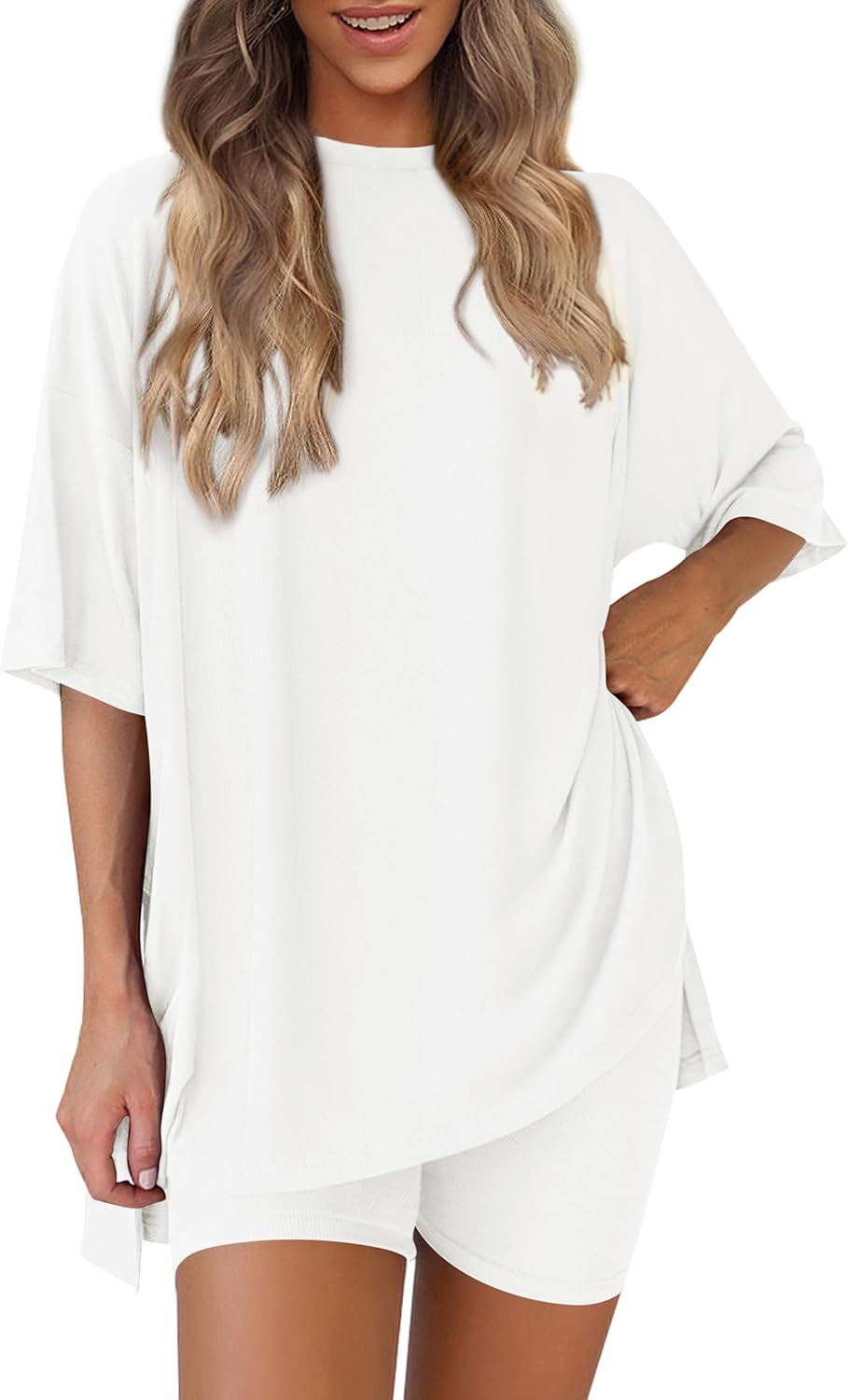 PRETTYGARDEN Women's Two Piece Lounge Set for Summer Travel