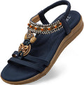 TETSUO Women Sandals with Arch Support for Summer Beach Wear
