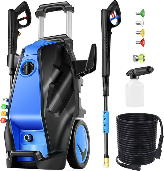 5000PSI Electric Pressure Washer with 33FT Hose for Home Use