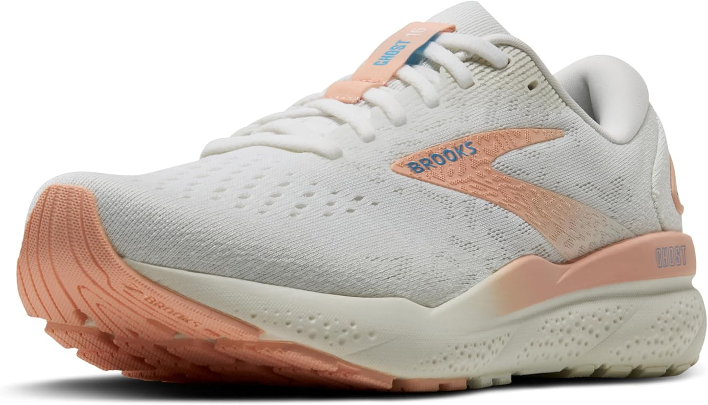 Brooks Womens Ghost 16 Running Shoe for Smooth Comfort