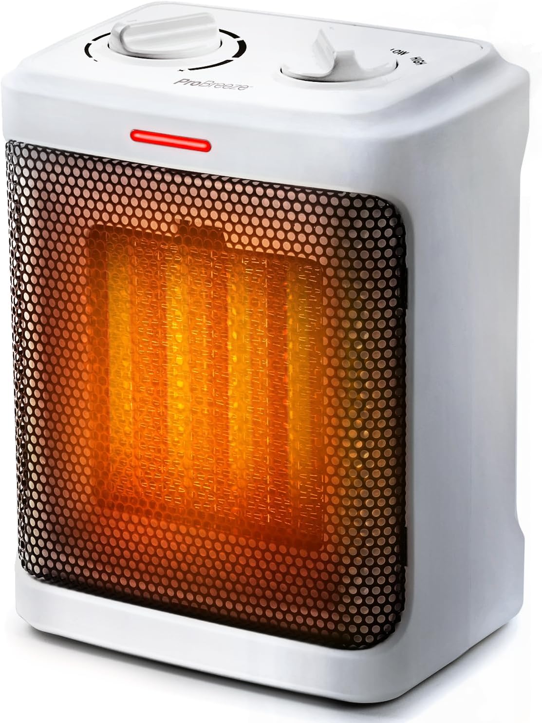 Pro Breeze 1500W Portable Heater - Adjustable Thermostat