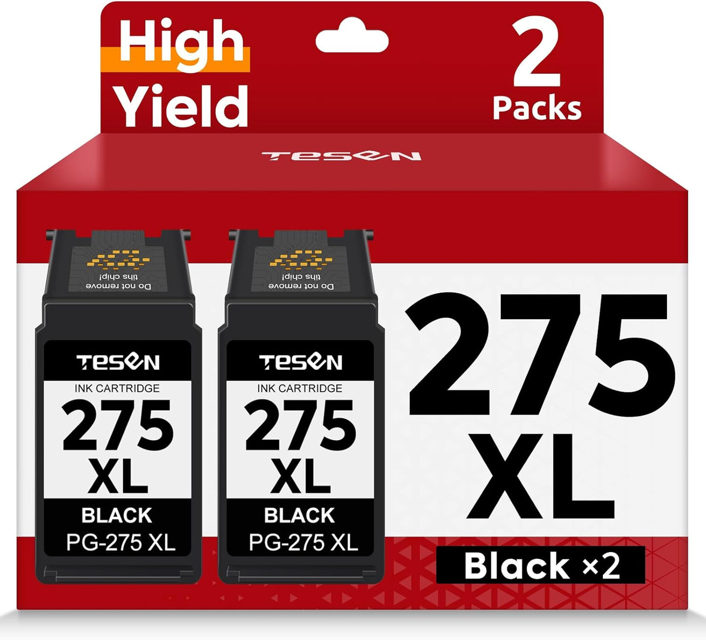 PG-275XL Black Ink Cartridges for Canon Printers - High Yield